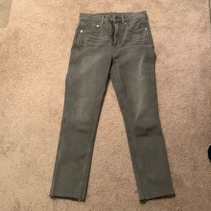 Gap vintage slim gray jeans size 2